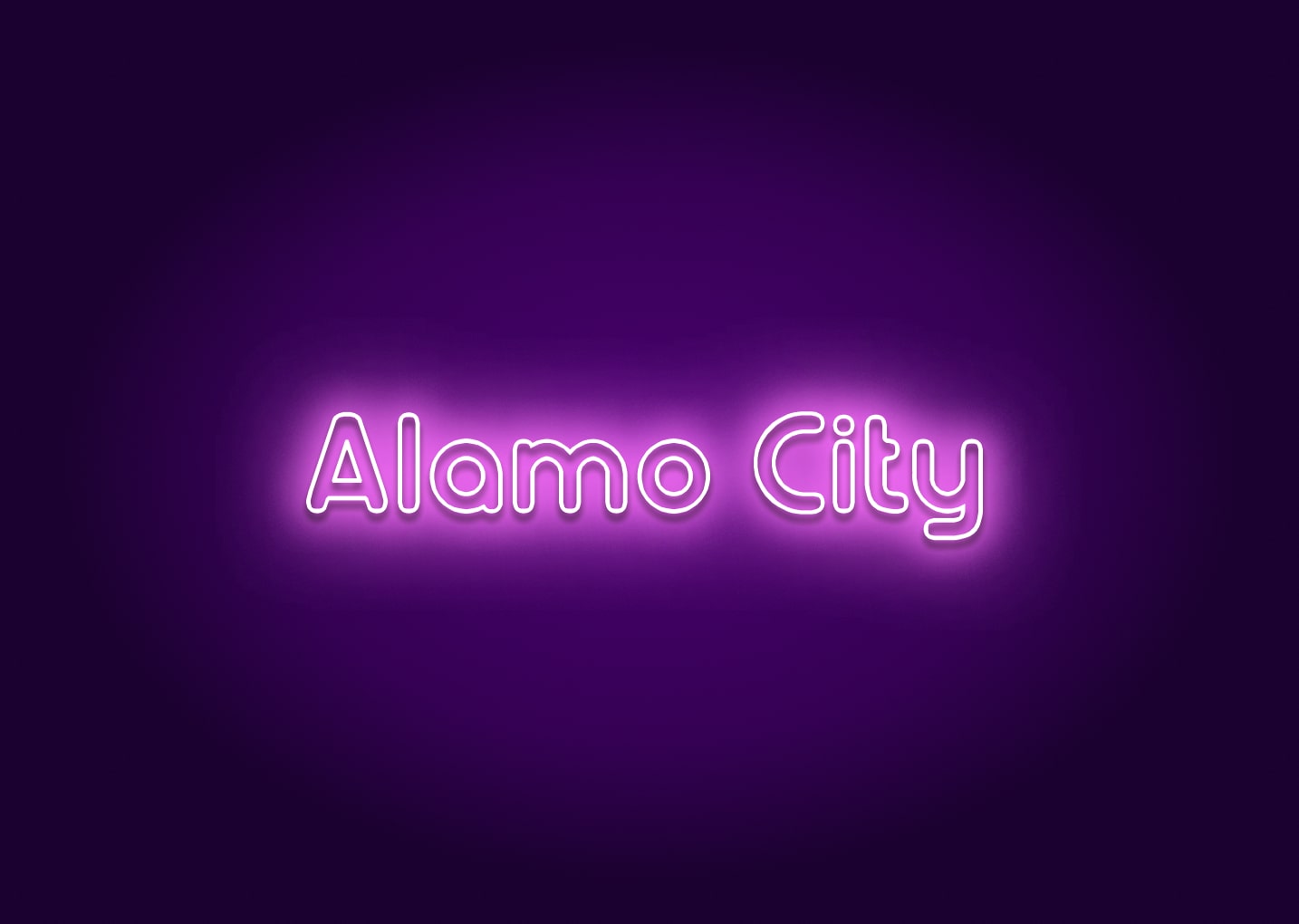 Alamo City Neon Sign - San Antonio