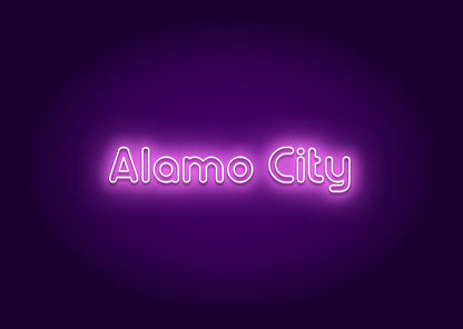 Alamo City Neon Sign - San Antonio