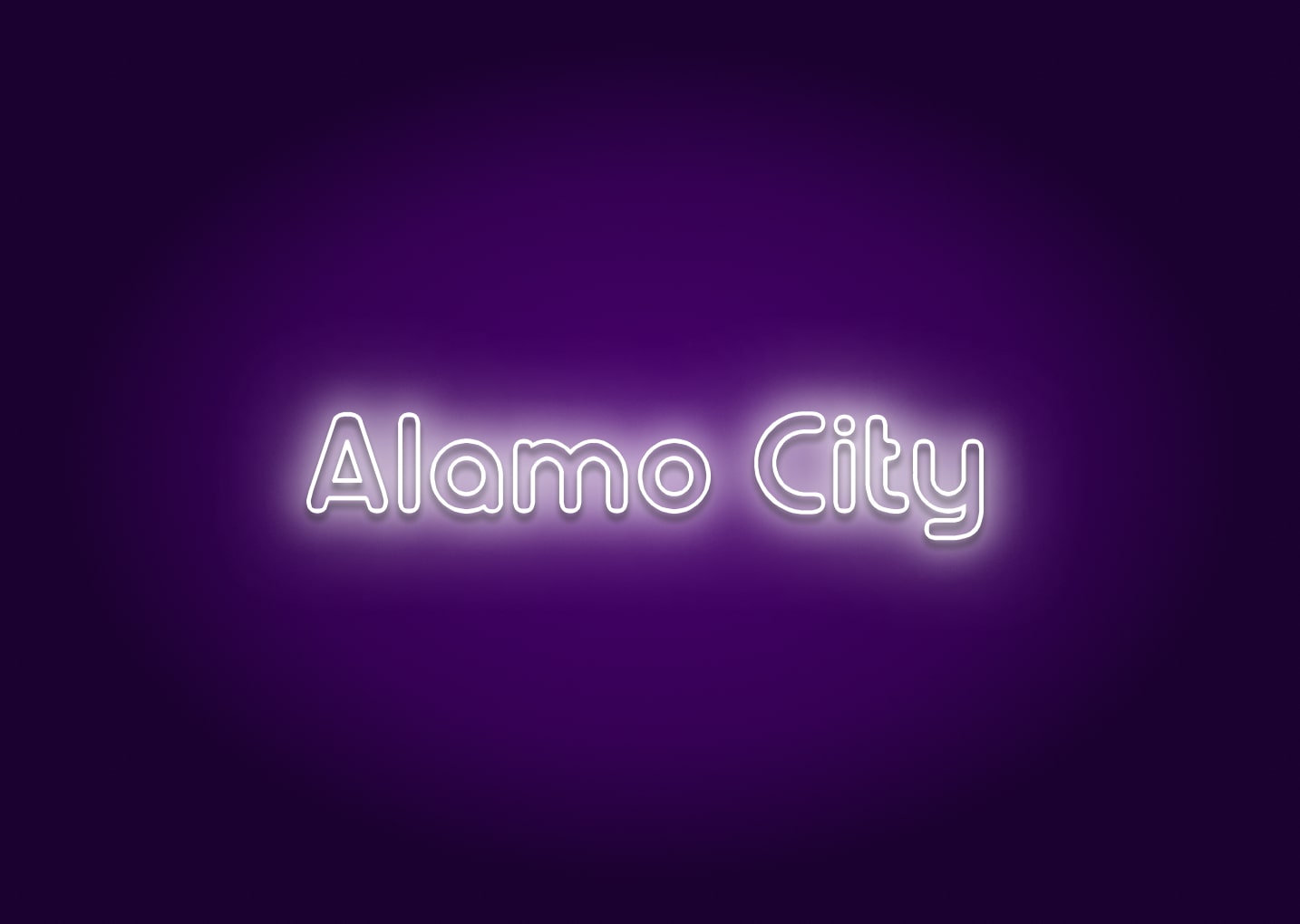 Alamo City Neon Sign - San Antonio