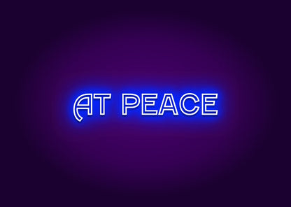 At peace - Neon Signs