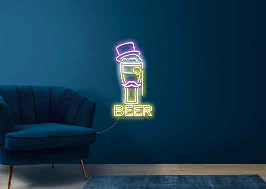 Beer - Cartoon Neon Signs