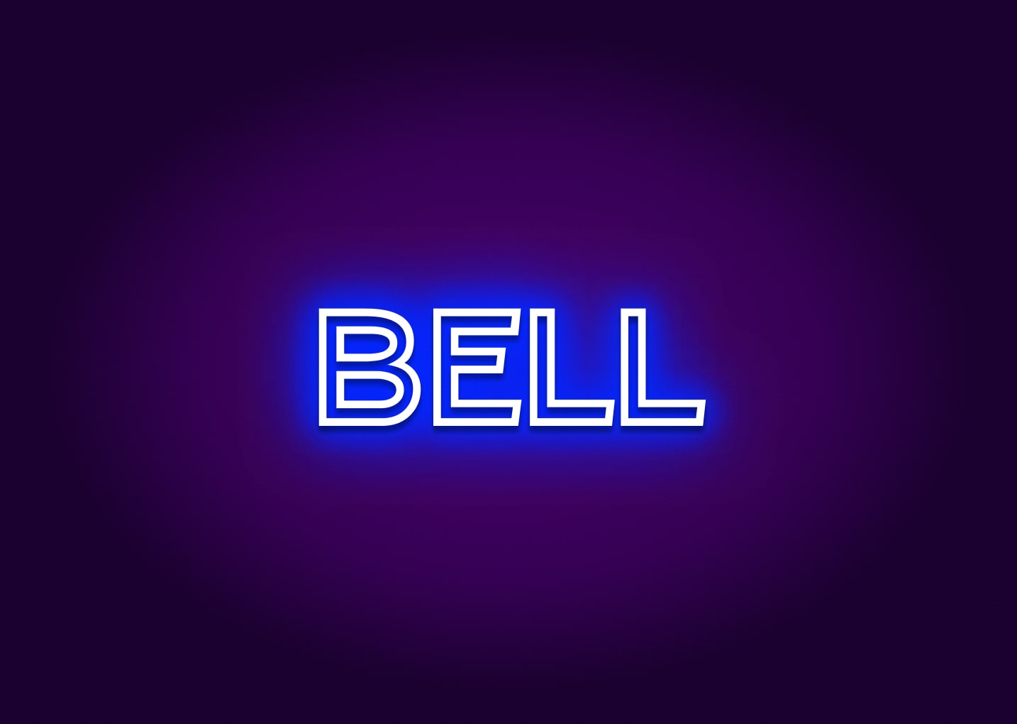 Bell - Name Neon Signs