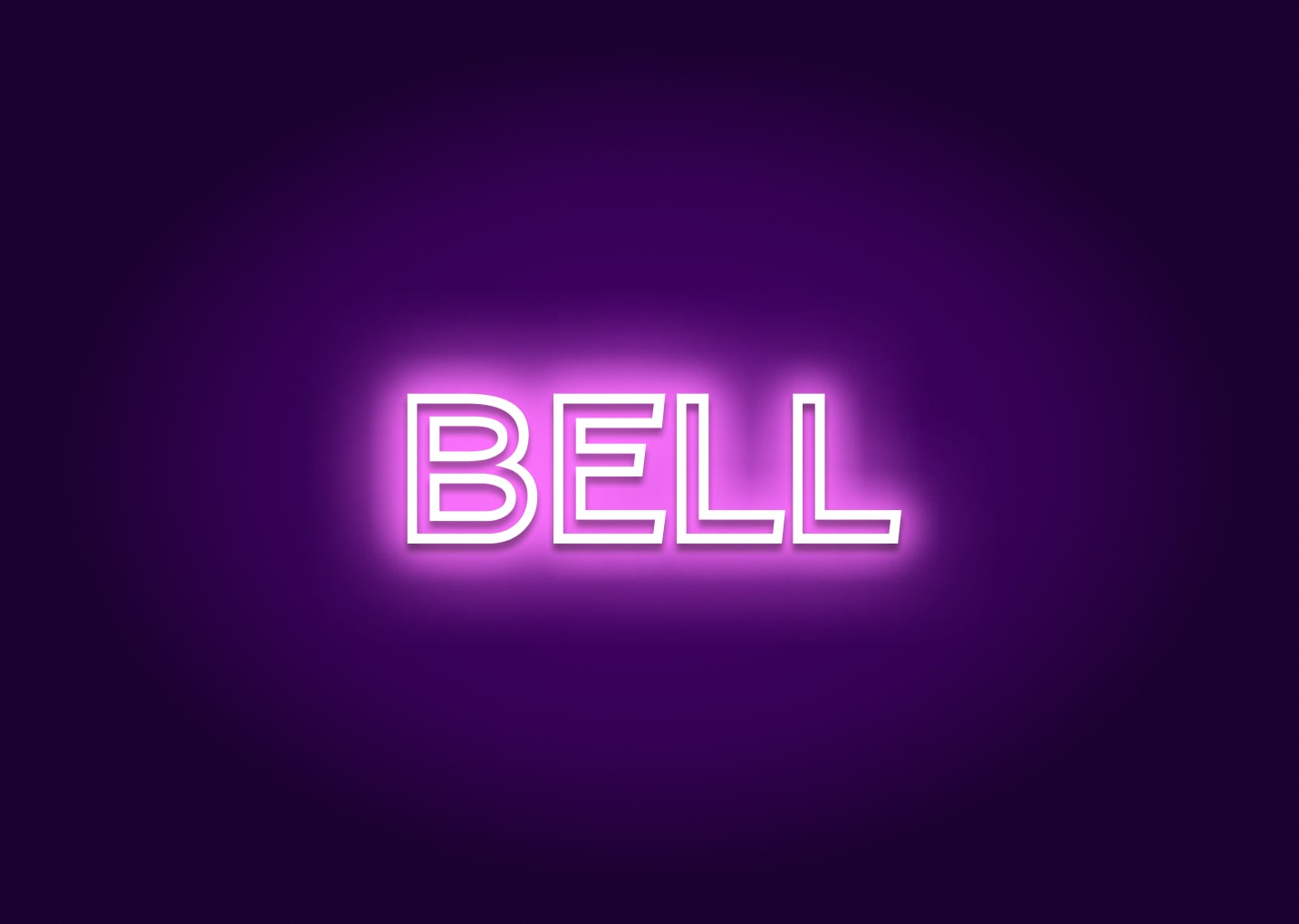 Bell - Name Neon Signs