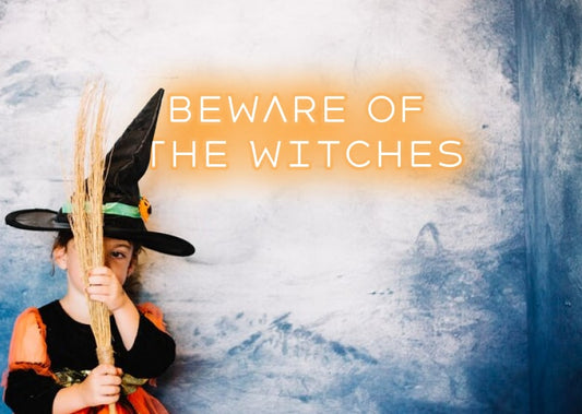 Beware of the witches - Halloween Neon Sign