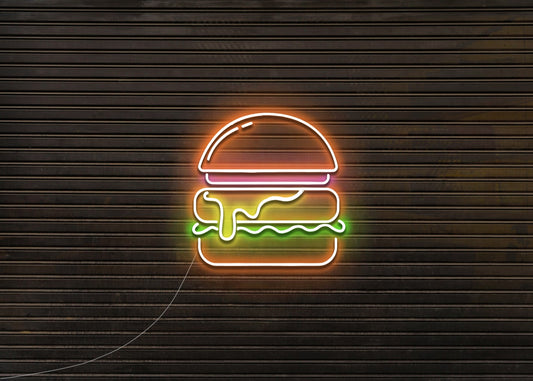 Burger Neon Signs