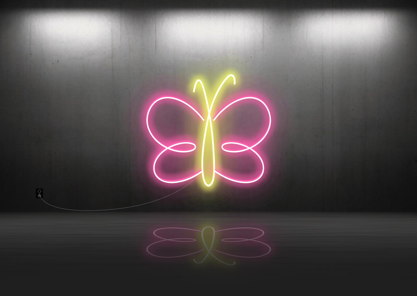 Butterfly Neon Signs for Kids