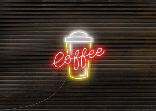 Coffee Cup Neon Signs