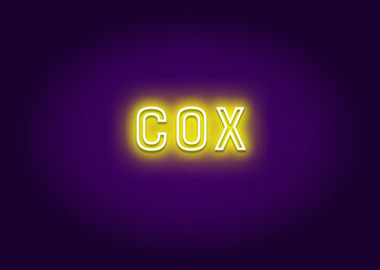 Cox - Name Neon Signs