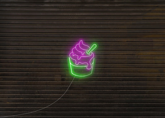 Cup Cake Neon Signs
