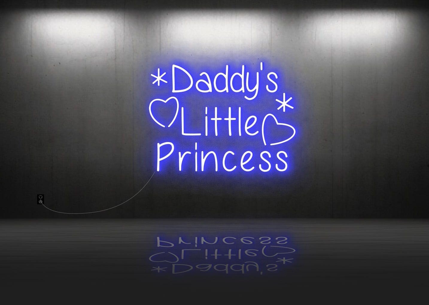 Daddy's Little Princess Neon Signs