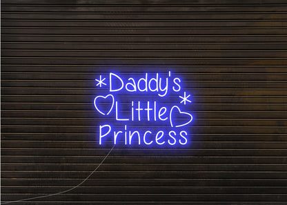 Daddy's Little Princess Neon Signs