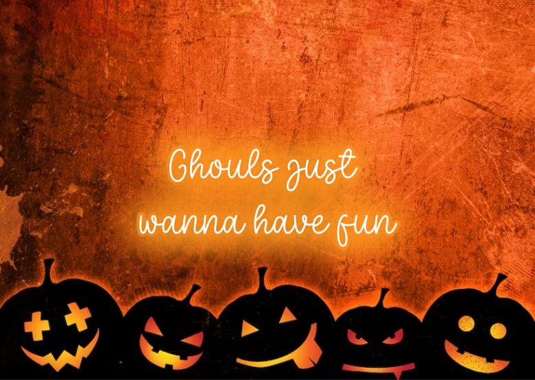 Ghoulsjustwannahavefun - Orange | Orange Halloween Neon Signs | Orange Spooky Neon Signs  | Orange Scary Neon Signs | OMGNeon.com