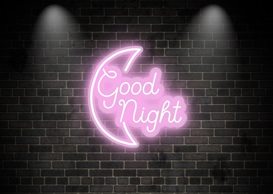 Good Night Kids Room Neon Sign | Custom Neon Signs | OMG Neon