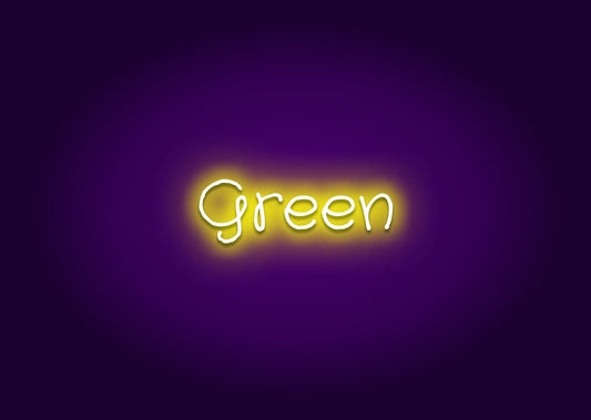 Green - Name Neon Signs