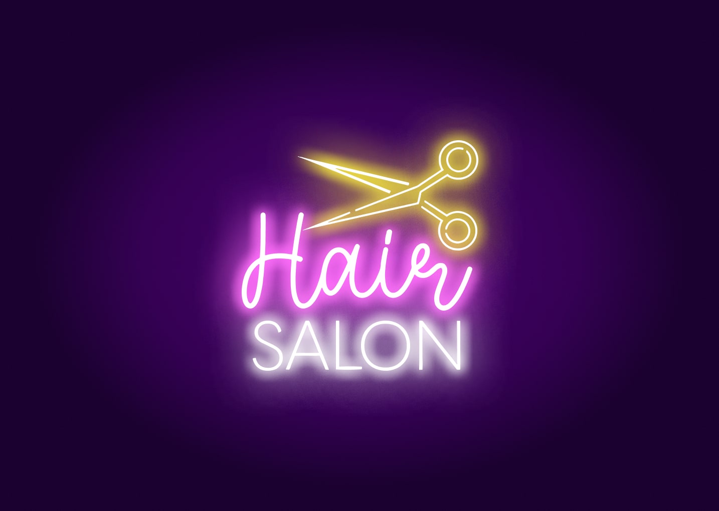 Hair Salon Neon Signs