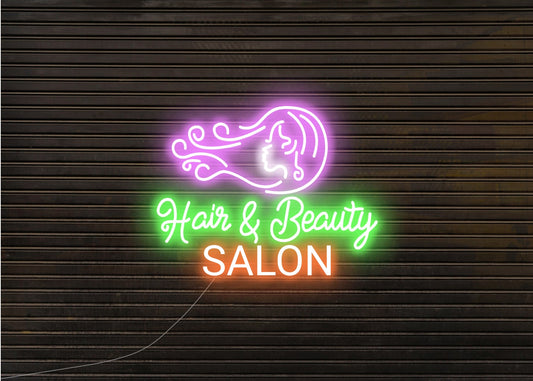 Hair & Beauty Salon - Neon Signs