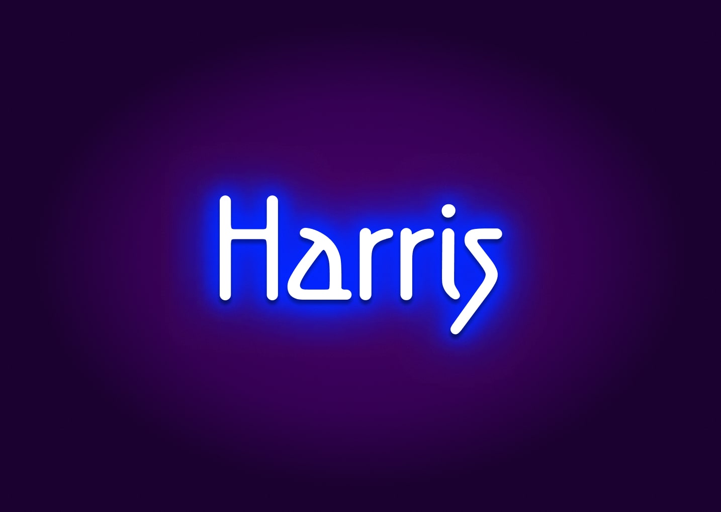 Harris - Name Neon Signs