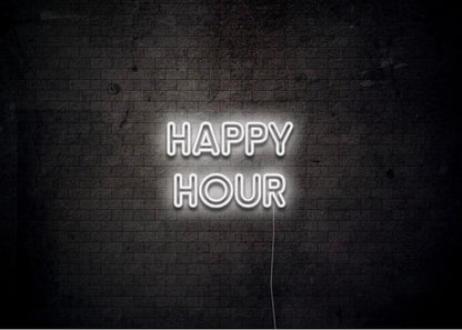 HAPPY HOUR - Bar Neon Sign