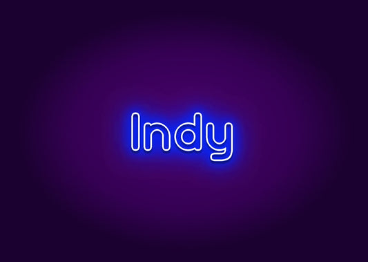 Indy Neon Sign - Indianapolis