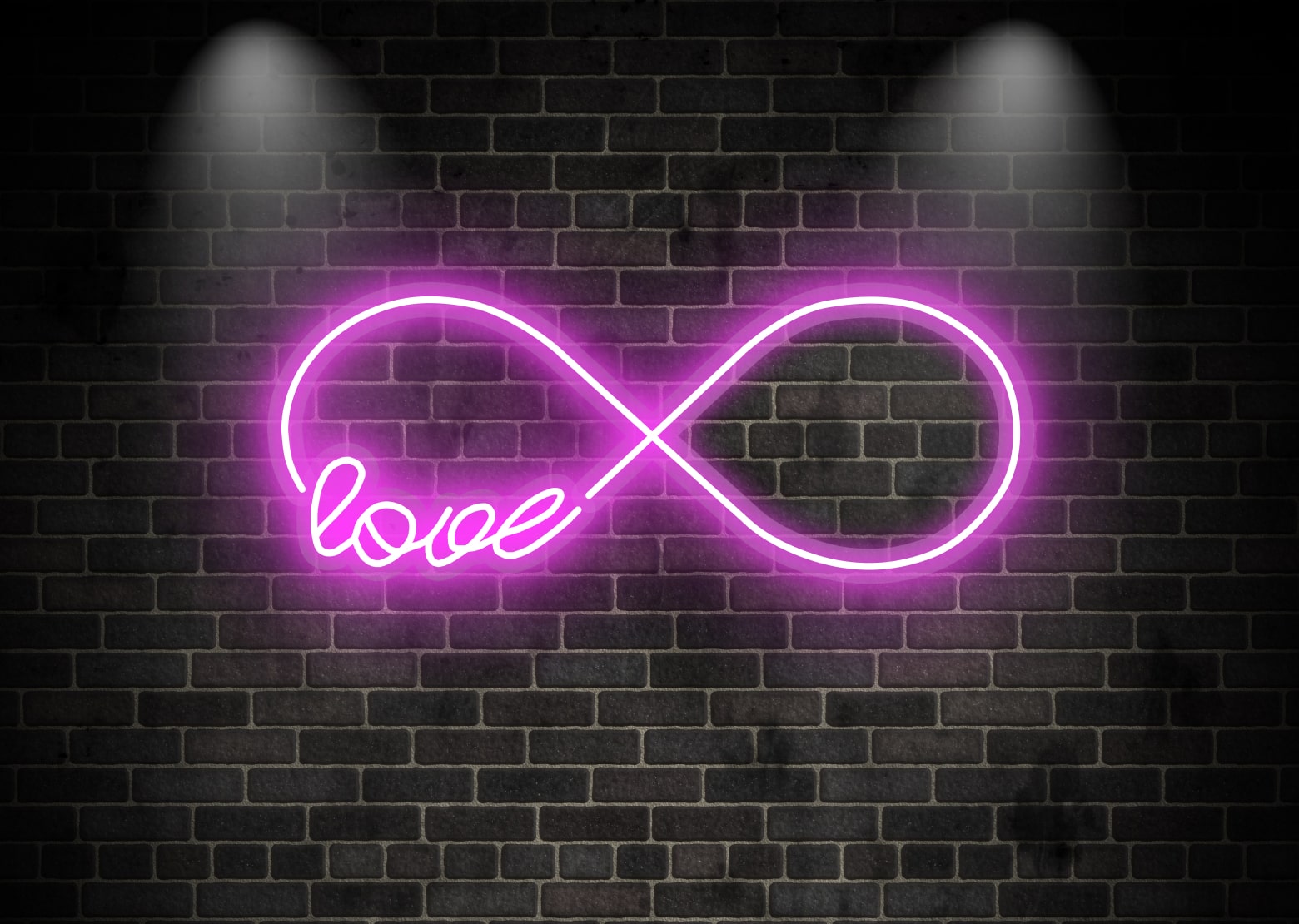 Infinite Love Neon Sign | Design Neon Signs | OMG Neon