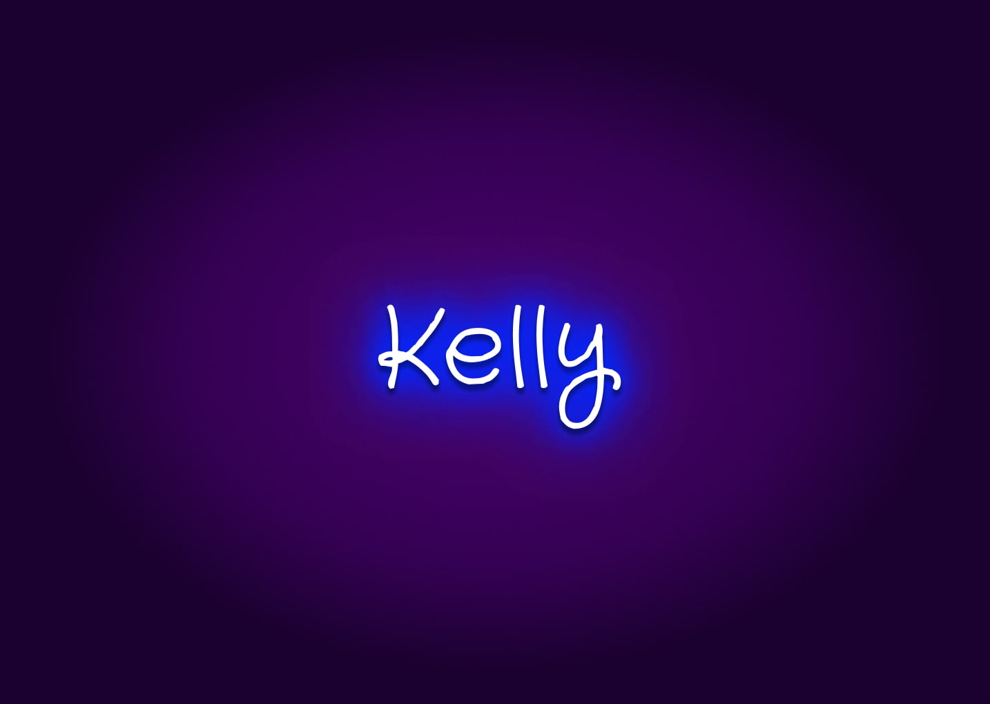 Kelly - Name Neon Signs