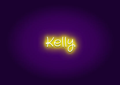 Kelly - Name Neon Signs