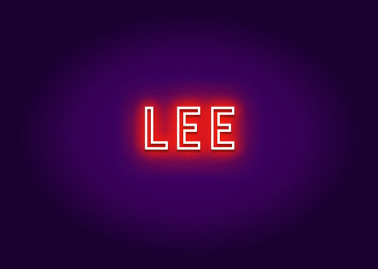 Lee - Name Neon Signs