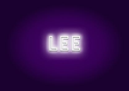 Lee - Name Neon Signs