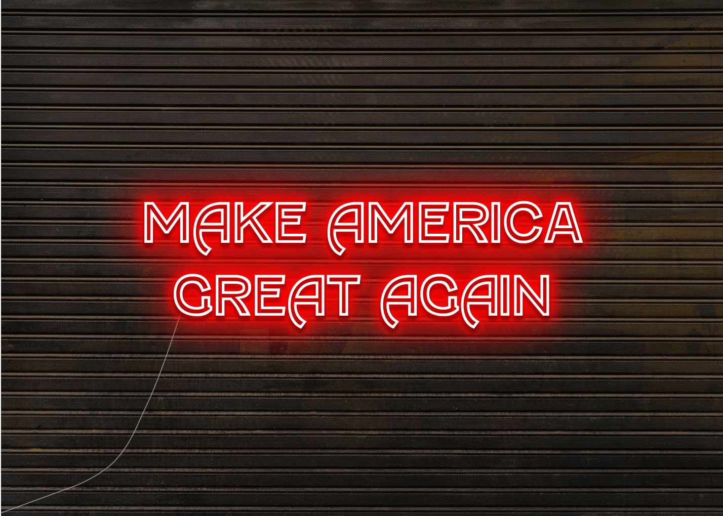 MAKE AMERICA GREAT AGAIN - Neon Sign