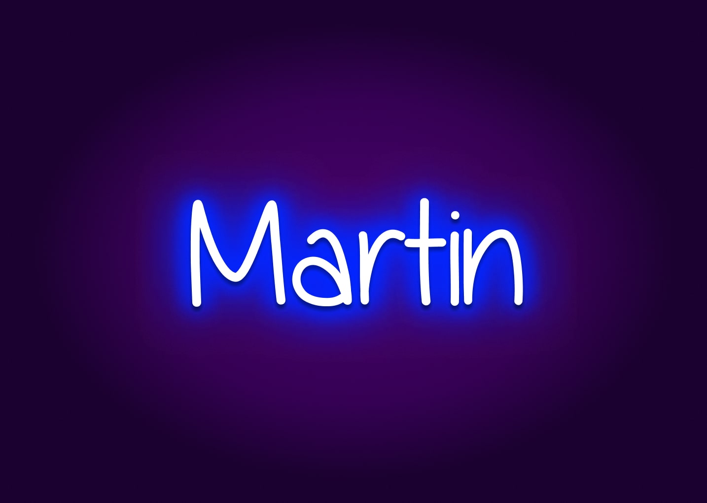 Martin - Name Neon Signs