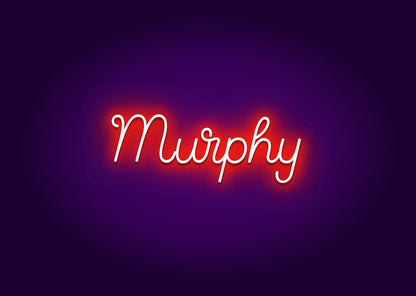 Murphy - Name Neon Signs