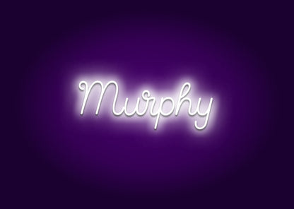 Murphy - Name Neon Signs