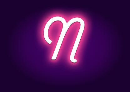 Name Initials N Neon Signs - Modern