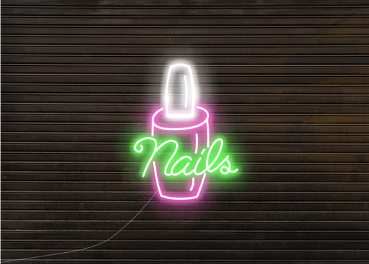 Nail Neon Signs