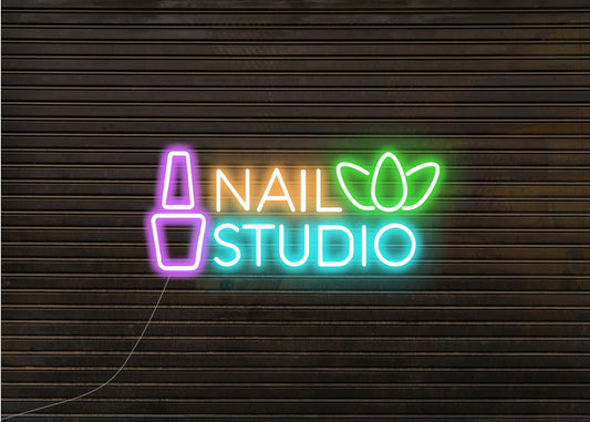 Nail Studio Neon Signs