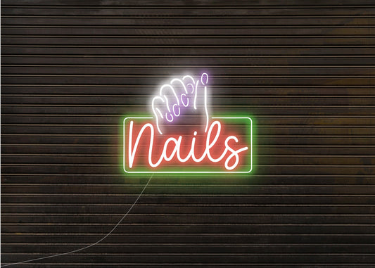 Nails Neon Signs