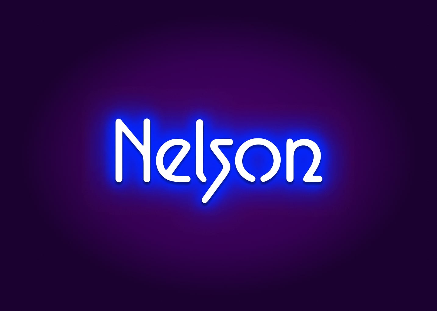 Nelson - Name Neon Signs