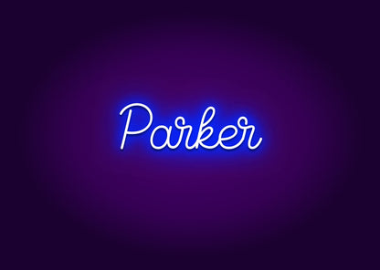 Parker - Name Neon Signs