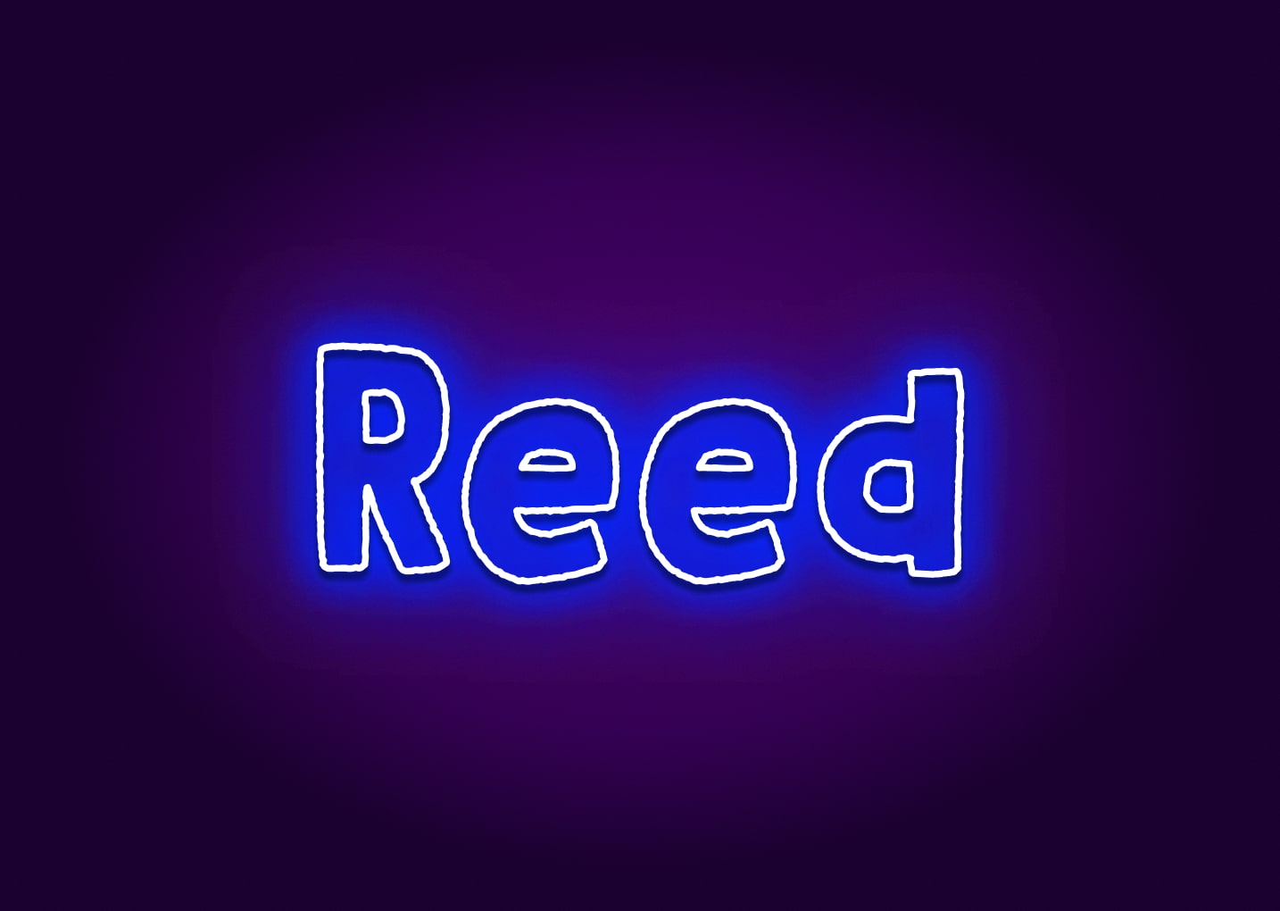 Reed - Name Neon Signs