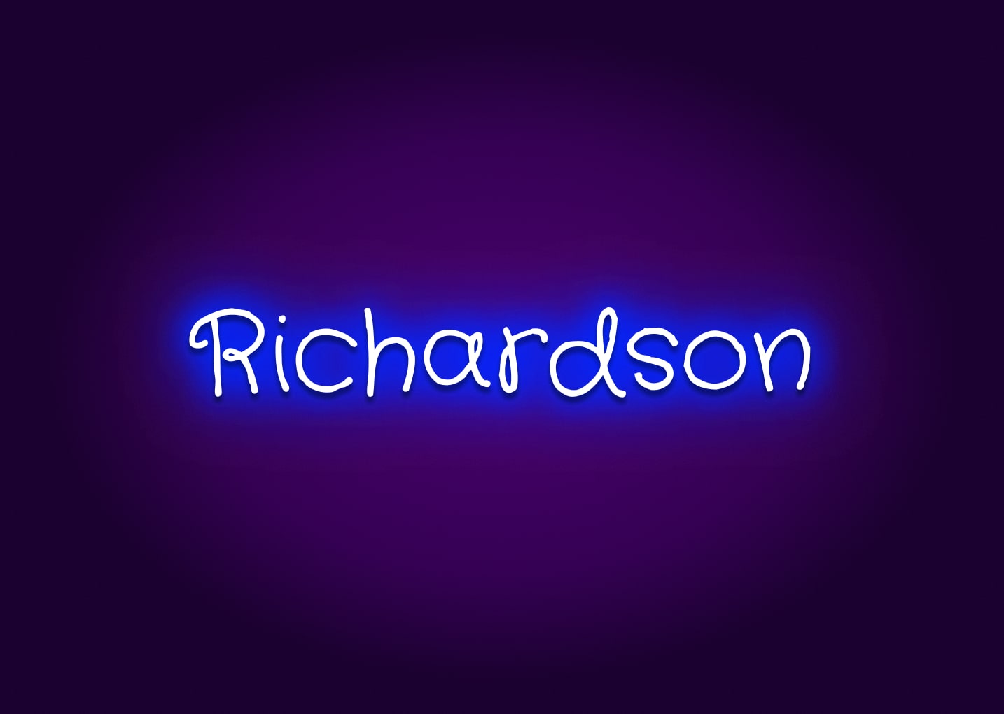 Richardson - Name Neon Signs