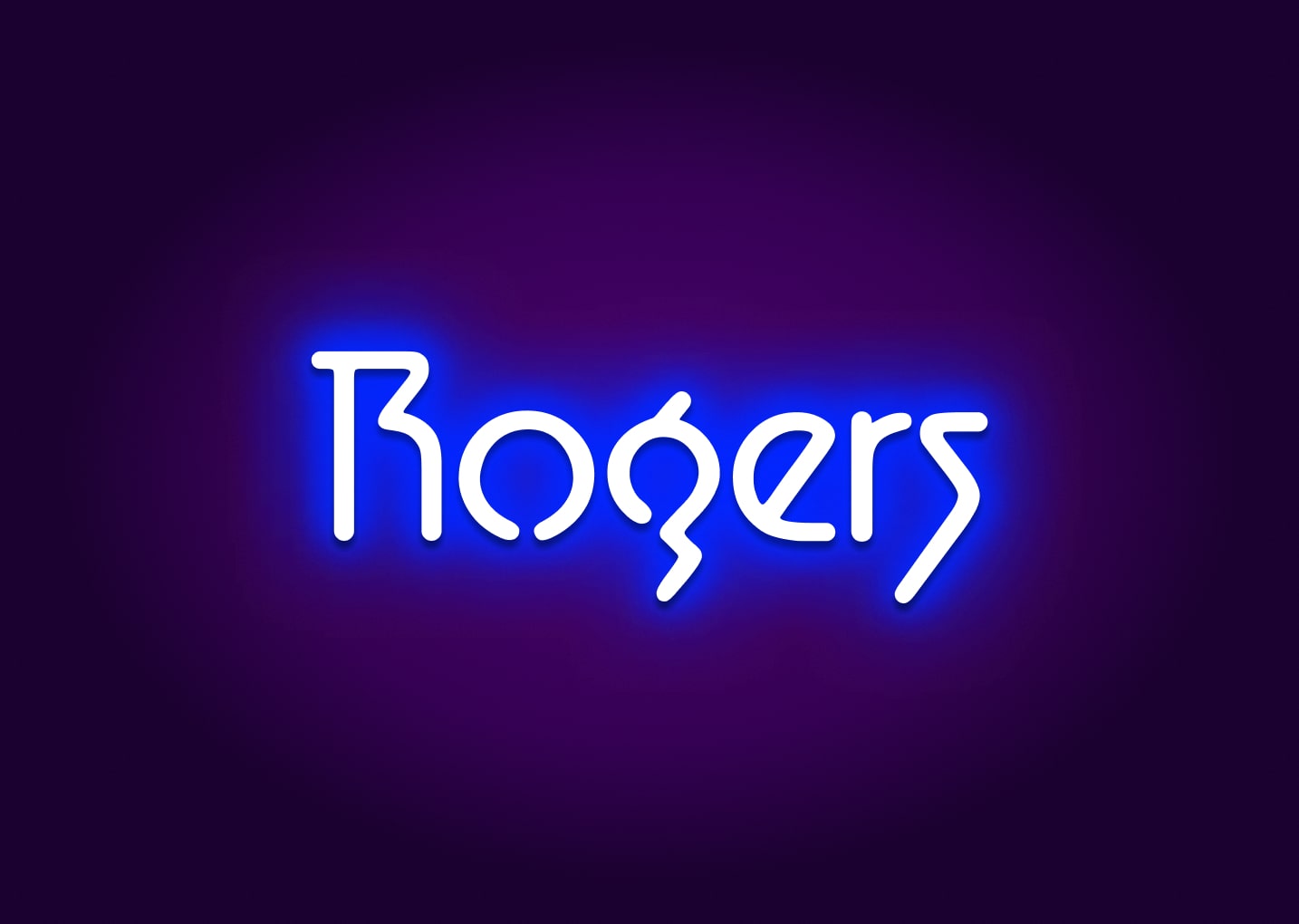 Rogers - Name Neon Signs