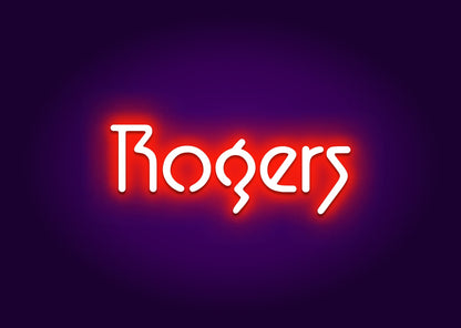 Rogers - Name Neon Signs