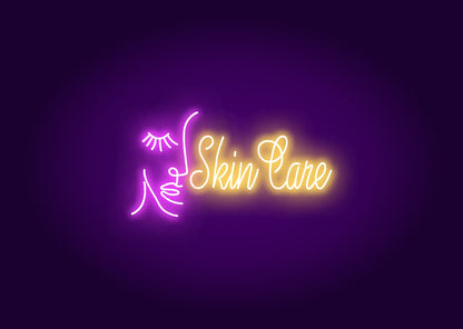 Skin Care Neon Signs