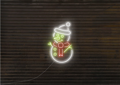 Snowman Neon Signs