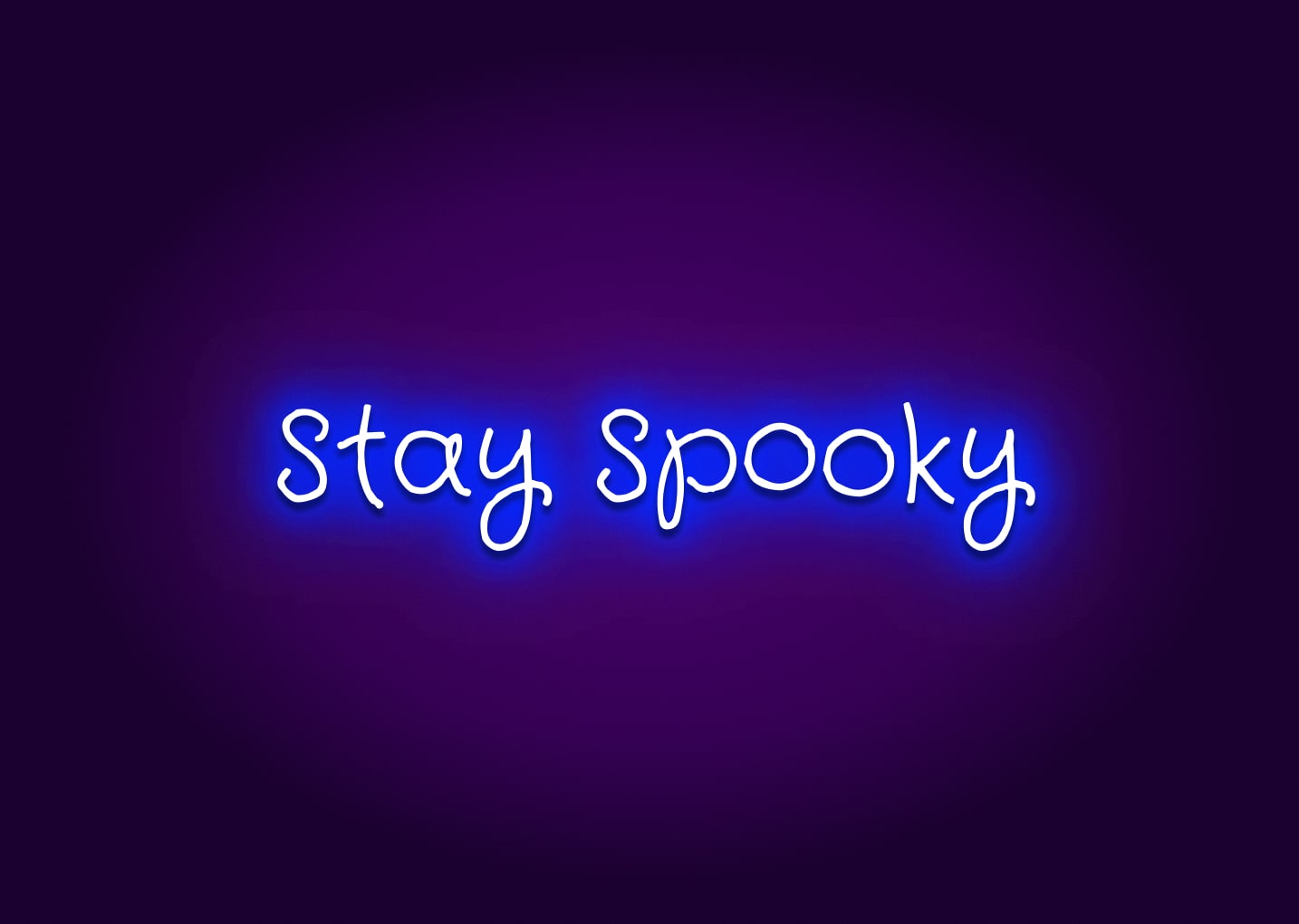 Stay Spooky Neon Sign