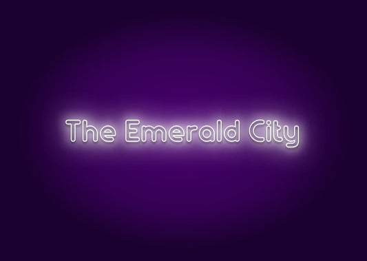 The Emerald City Neon Sign - Seattle