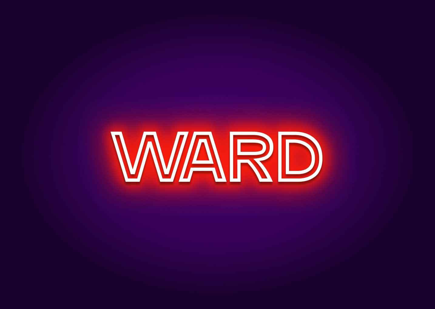 Ward - Name Neon Signs