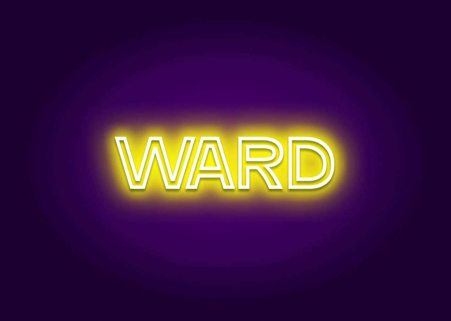 Ward - Name Neon Signs