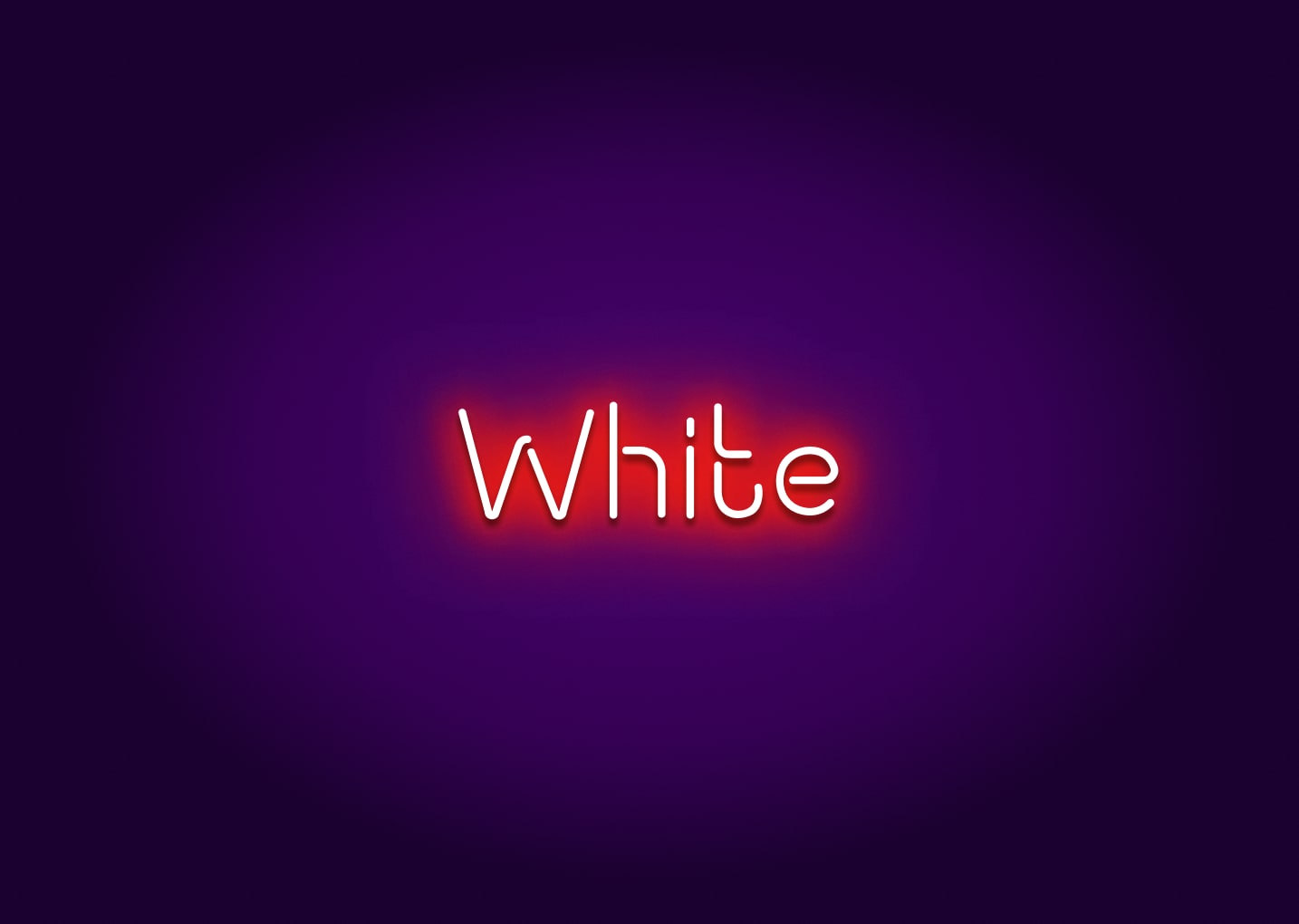 White - Name Neon Signs