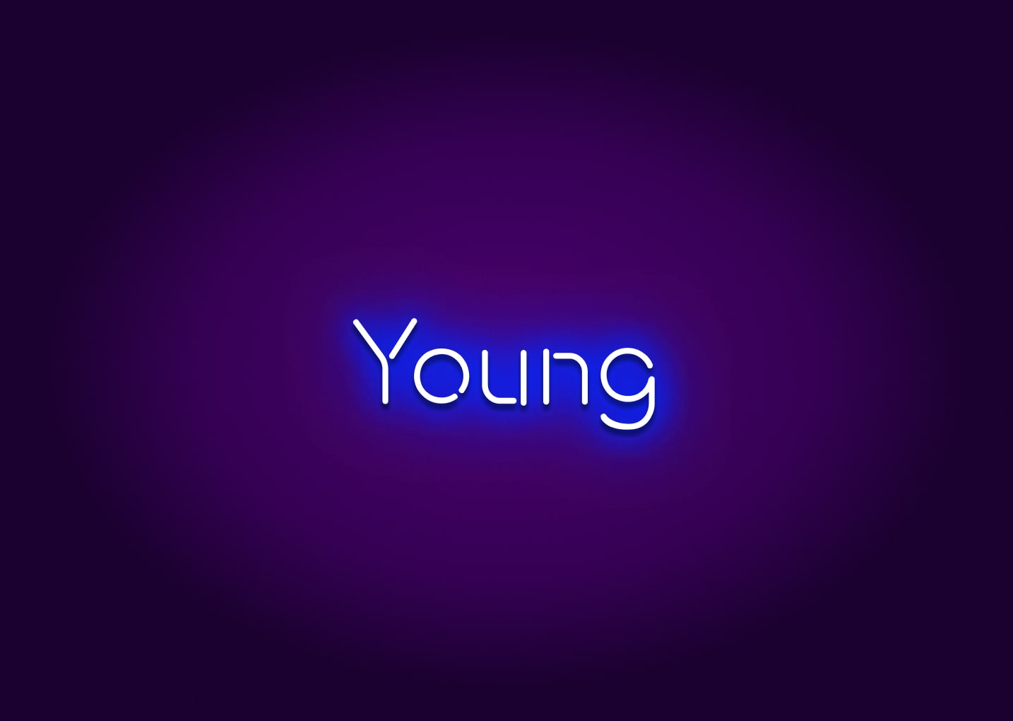 Young - Name Neon Signs